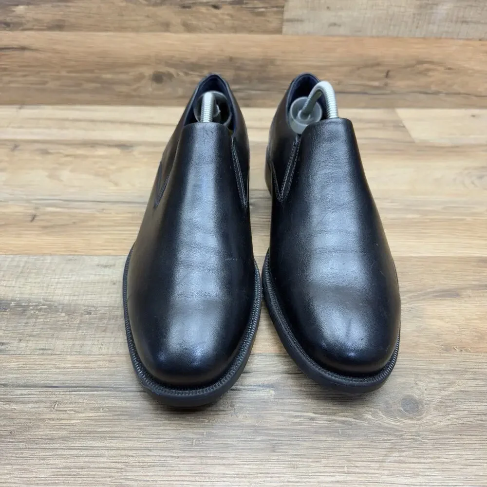 Cole Haan Loafer Black Leather Mens Size 9.5M with OrthoFeet Gel Insole